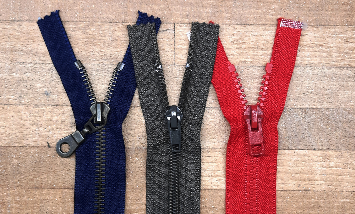 Difference Between Concealed and Reverse Use Coil Zippers - YKK